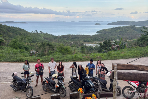 El Nido: North Palawan Loop Motorbike Day Trip with Lunch