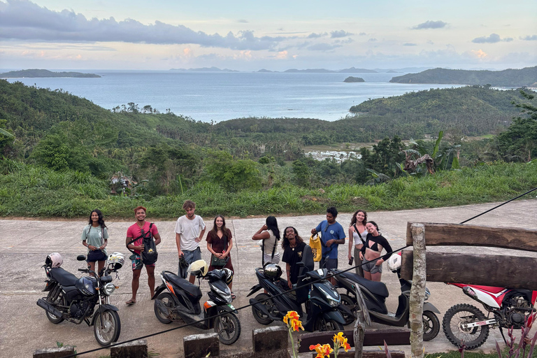 El Nido: North Palawan Loop Motorbike Day Trip with Lunch