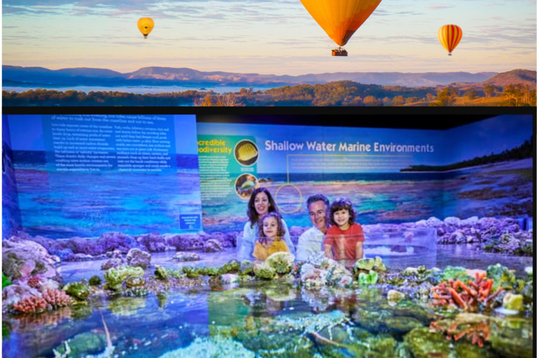 凯恩斯：热气球飞行与凯恩斯水族馆门票凯恩斯：热气球飞行体验及凯恩斯水族馆门票