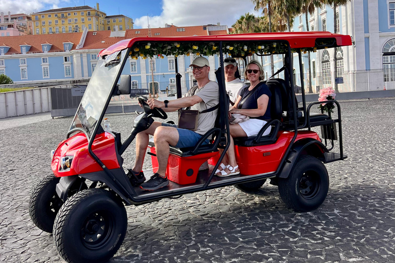 Lisbon: Guided City Tour with Tuk Tuk Discover Old Town & Belem