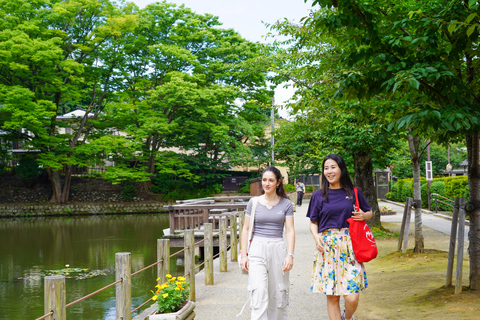 Tour histórico a pie de medio día por KanazawaTour a pie histórico de medio día por Kanazawa