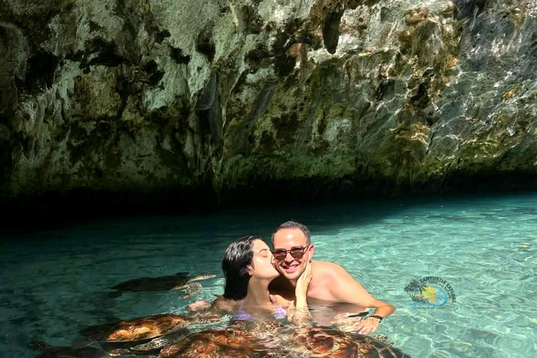 Zanzibar: Jozani Forest & Salaam Cave Sea Turtles Tour Private Self Transfer Experience