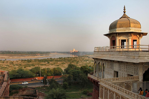 From Delhi: Taj Mahal & Agra City Tour by Car -All Inclusive From Delhi: Private Tour with Car, Driver, Guide & Entry fee