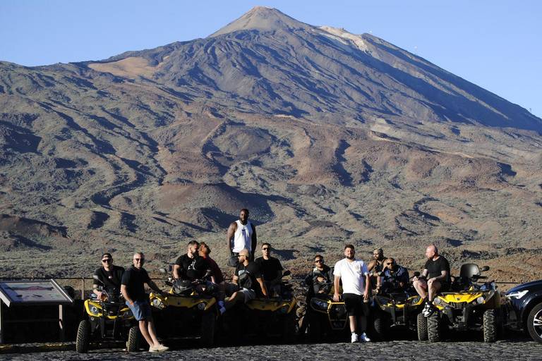 Teneriffa: Geführte Off-Road Quad-Tour auf dem TeideZwei Personen Quad