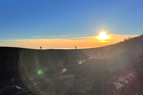 Catania: Etna Sunset Tour med upphämtning och avlämning