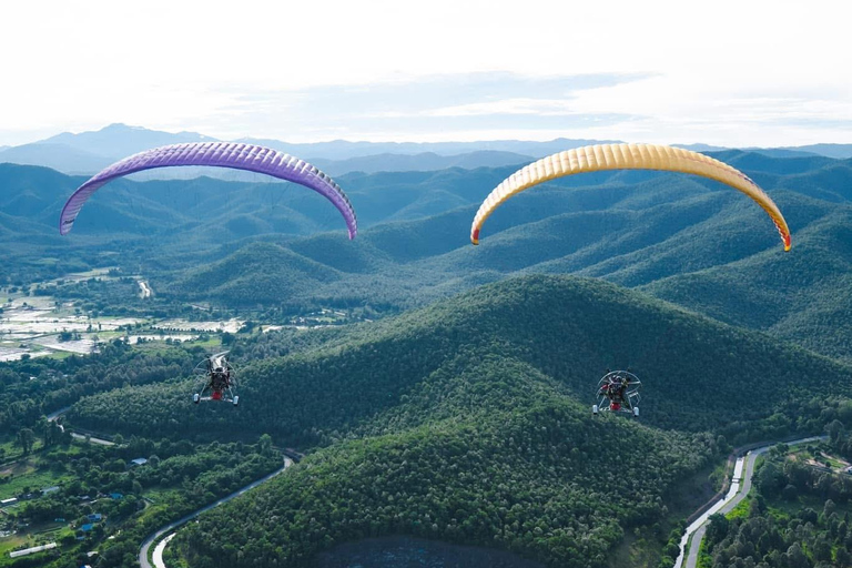 Chiang Mai: Paramotor Flight with GoPro & Transfers Morning or Afternoon Time