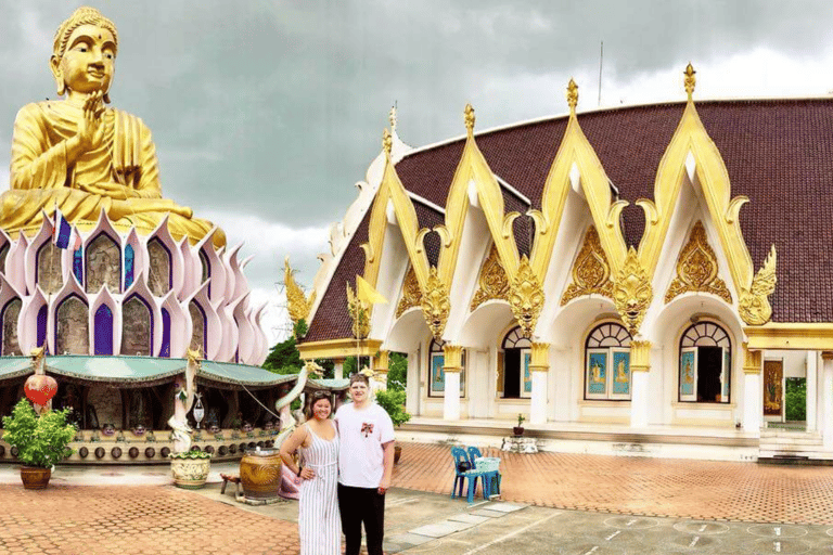 Visite du chemin de fer de Maeklong et du marché flottant