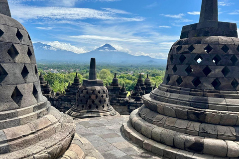 Yogyakarta: Borobudur & Prambanan Temple Tour & Transfer Shared Borobudur & Prambanan Temple Tour with Transport