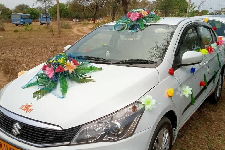 Jaipur: Privater Flughafentransfer zwischen der Stadt und dem Flughafen