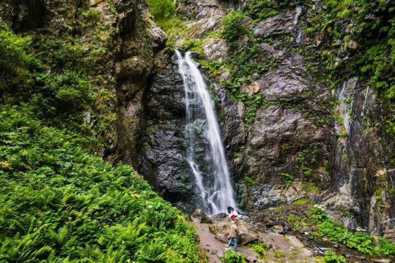 Kazbegi: Dariali Monastery, Gveleti Waterfall & Gergeti Tour