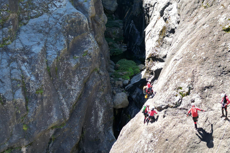 Reunion: Canyoning from Bras Rouge to Cilaos - Fun, Aquatic & Geological Cilaos Bras Rouge Full Canyoning - Fun, Technical & Aquatic
