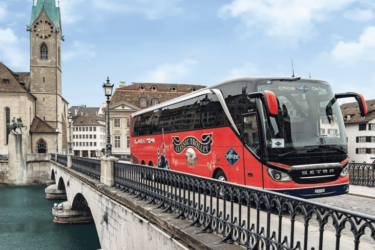 Zurich 2 Hour Alpine Panorama Premium Bus City Tour