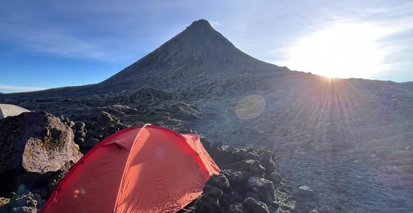 Azores: Mount Pico Overnight Crater Camping Adventure