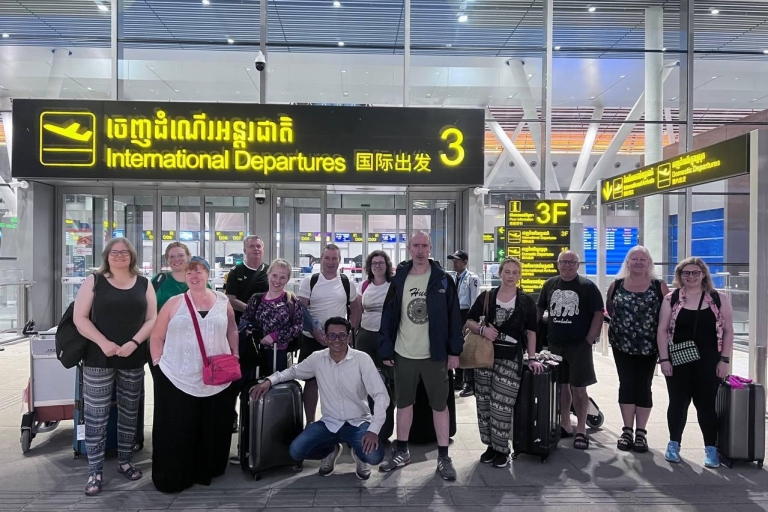 Prywatny odbiór z międzynarodowego lotniska Siem Reap Angkor(Copy of) Transfer na międzynarodowe lotnisko Siem Reap Angkor