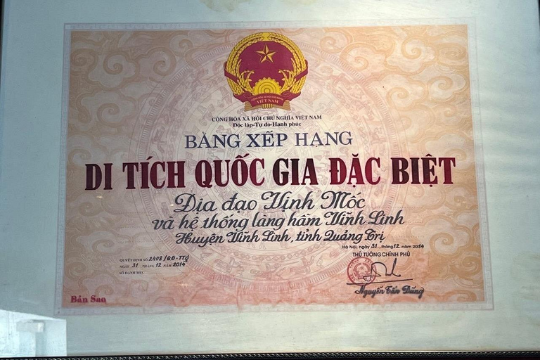 Hue: DMZ & Vinh Moc Tunnels to Phong Nha Cave Day Trip Private Tour/ Flexible Time/ Private Guide