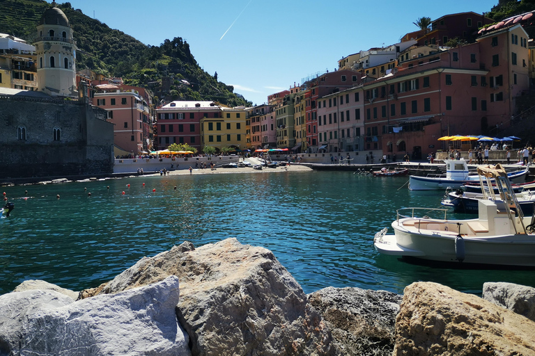 Från Florens: Dagsutflykt i liten grupp till Cinque Terre och Pisa