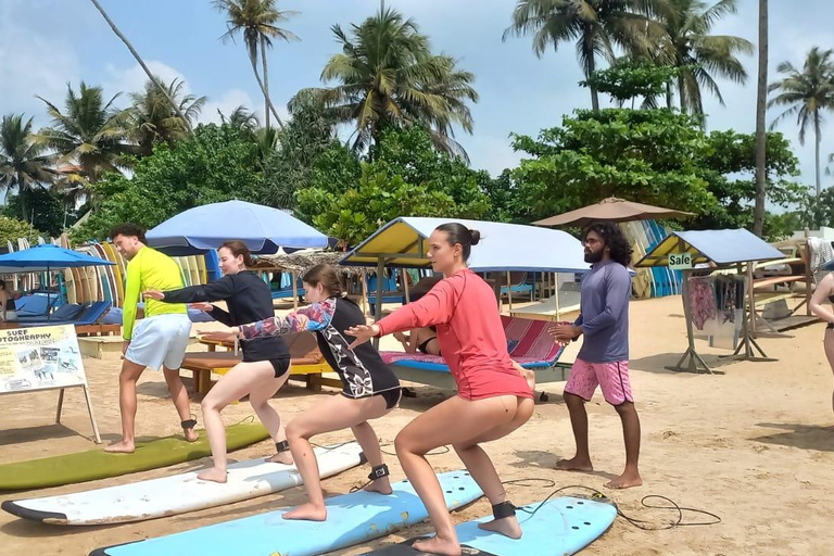 Surf & Stay – Beginner Surf Lessons with Stand‑Up Guarantee Mirissa: Surfing Lesson with Equipment & ISA Instructor