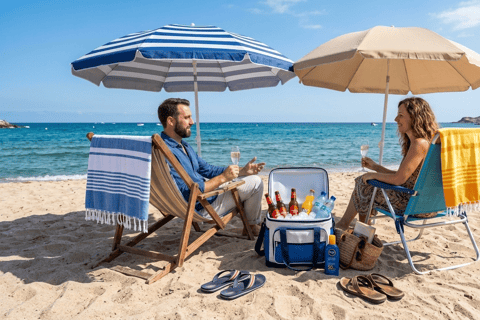 All-Inclusive Beach Day in Salou: Driver, Beach Set and Restaurant