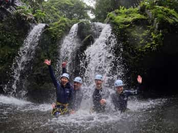 São Miguel: Parque Acuático Barranquismo Ribeira dos Caldeirões