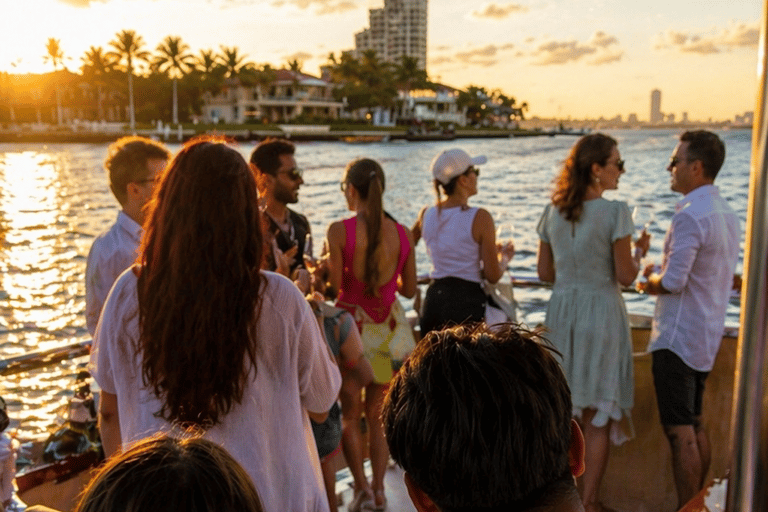 Miami: Millionaire's Row Cruise with Bay Swim Stop