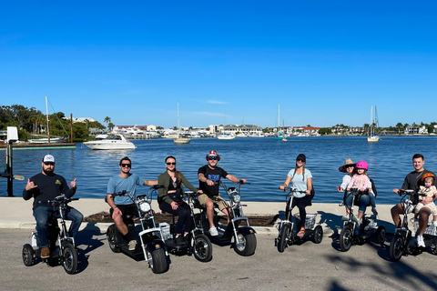 Naples Florida: Downtown Electric Moped Tour - Fun For All