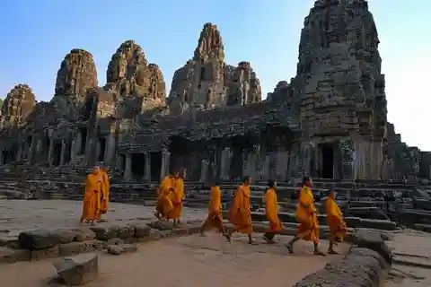SiemReap: Tour particular de Angkor Wat com guia alemão ou inglês