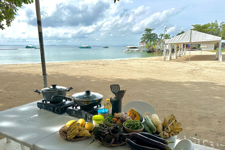 Aula de culinária da cozinha tradicional de Cebu