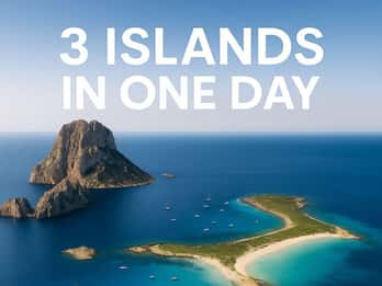 San Antonio: tour di Es Vedrà e Formentera con cibo e bevande