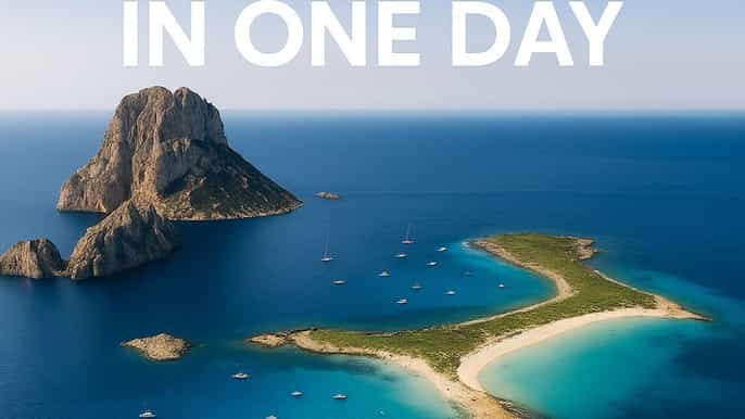San Antonio: Es Vedrà, Formentera Tour with Food & Drinks