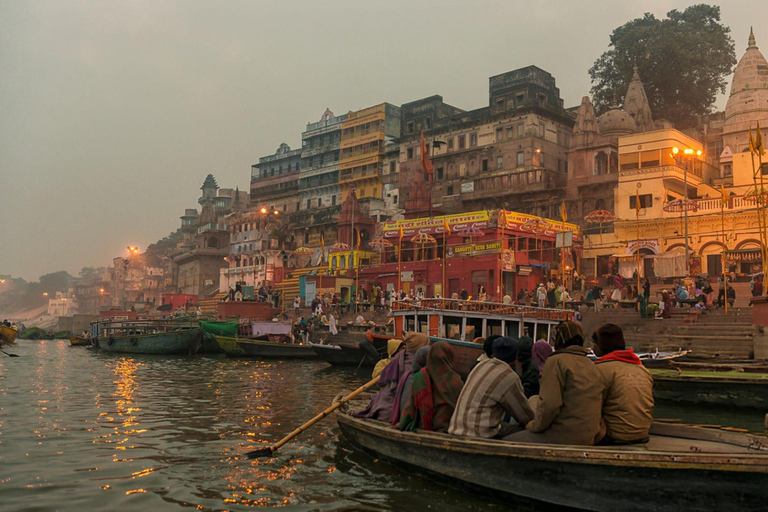 Varanasi Sunset Tour with Ganga Aarti & Free Boat Ride