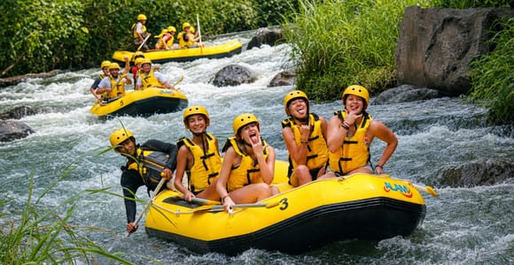 Bali: Mt Batur Sunrise Jeep, Breakfast & Ayung River Rafting