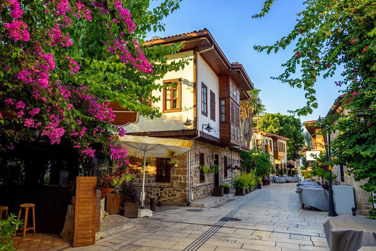 Antalya: Tour de la ciudad con cascadas, teleférico y tour en barcoTour en barco