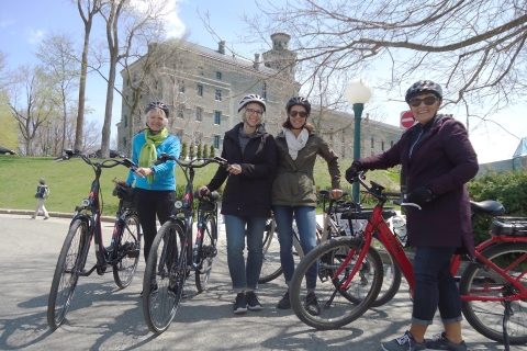 Elektrofahrrad-Tour durch Québec Stadt