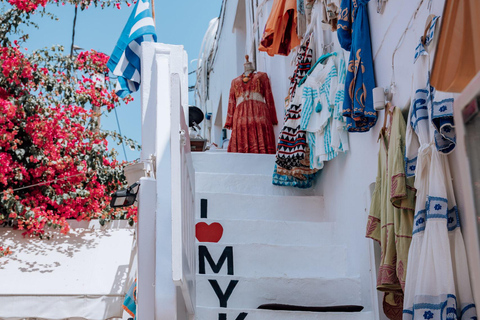 Tour de compras em Mykonos - exclusivo e particular