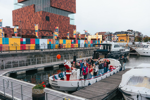 Antwerp: Private Harbor Cruise with Aperitif near the MAS XL Antwerp: Private Harbor Cruise with Aperitif near the MAS