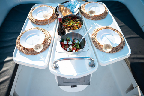 Héraklion : Tour en bateau au coucher du soleil sur l'île de DiaCircuit avec transferts