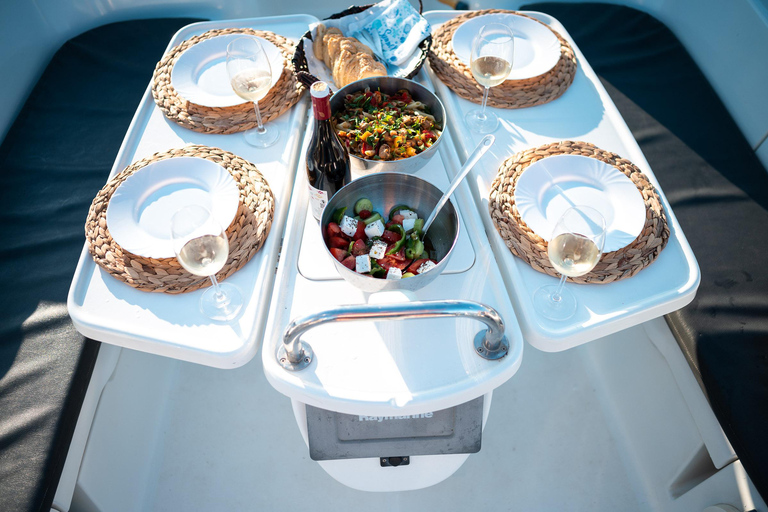 Héraklion : Tour en bateau au coucher du soleil sur l'île de DiaCircuit avec transferts