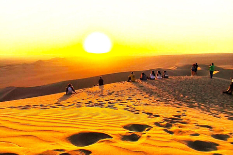Huacachina: Dune Buggy Sightseeing Tour / Sandboard / Sand Ski / Bodyboard / Sunset-Toast Huacachina: Dune Buggy Sightseeing Tour / Sandboard / Sand Ski / Bodyboard / Sunset Toast