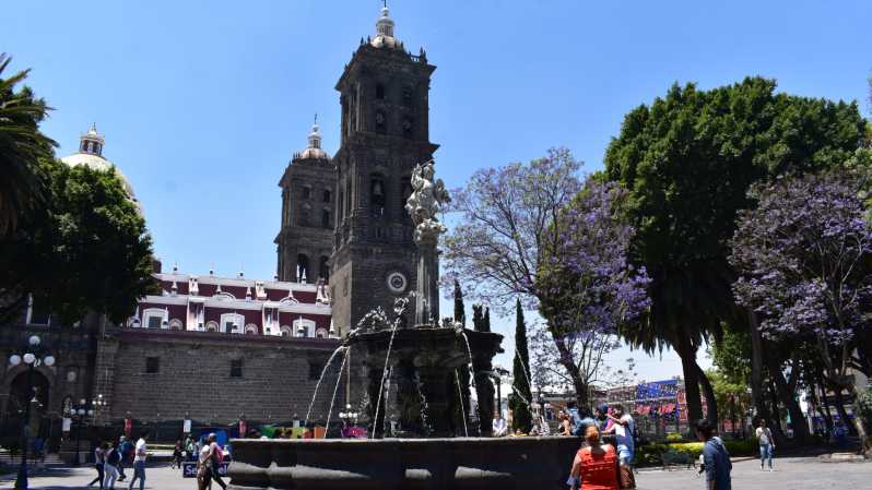 Puebla : Visite de la ville et visite touristique panoramique en téléphérique