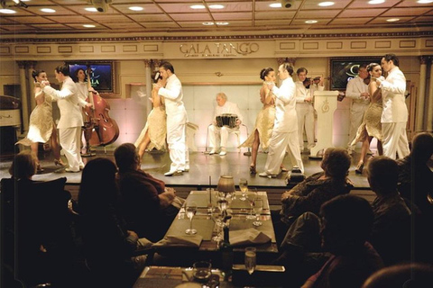 Buenos Aires: Gala Tango Show with Optional Dinner Dinner & Show with Regular Transfers