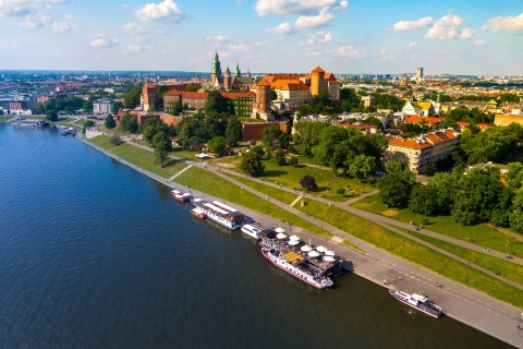 Krakow: Vistula River Sightseeing Cruise with Audio Guide Krakow: Vistula River Cruise with Audio Guide