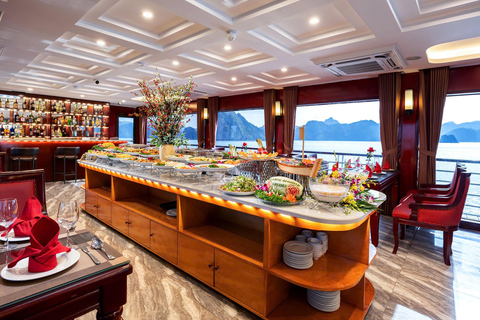 Hanoi: Halong Bay Full-Day Tour with 5-star Diamond Cruise