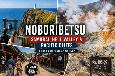Hokkaido: Noboribetsu Samurai, Hell Valley & Pacific Cliffs - Image 2