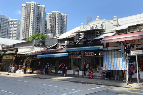 (H5)Hong Kong: Kowloon Guided Tour with Street Food Tasting