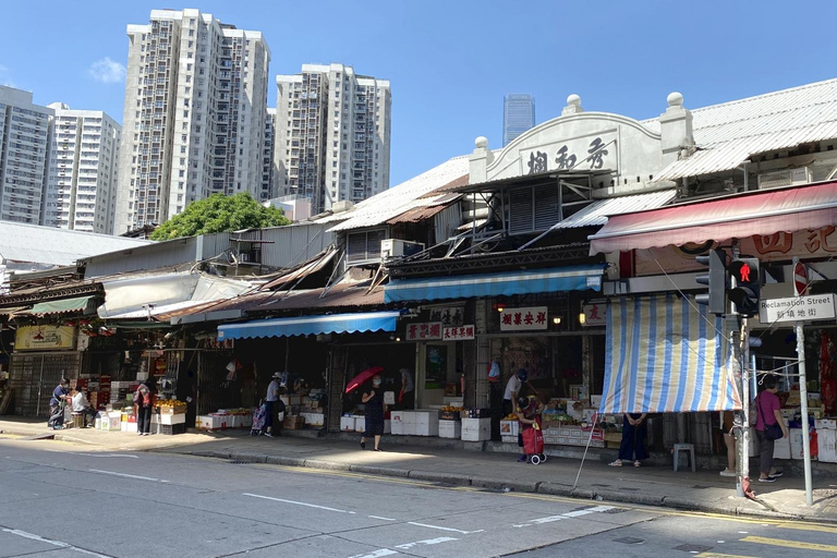 (H5)Hong Kong: Kowloon Guided Tour with Street Food Tasting