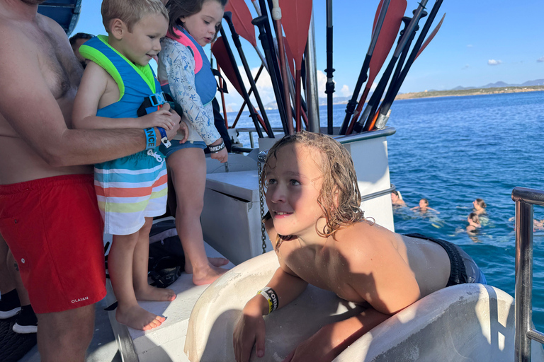 Ibiza: Formentera Boat Trip with Food, Drinks, & Bike Tour All- Inclusive Boat&Bike Tour in Formentera I Origin Edition