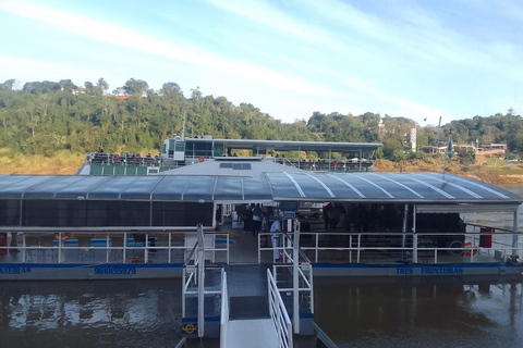 Kattamaram Sonnenuntergang Paraná &amp; Iguaçu Fluss.