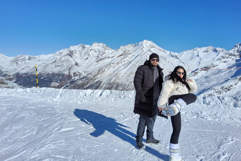 Saas-Fee: High Alpine Hike to 2,869 m with Glacier Views