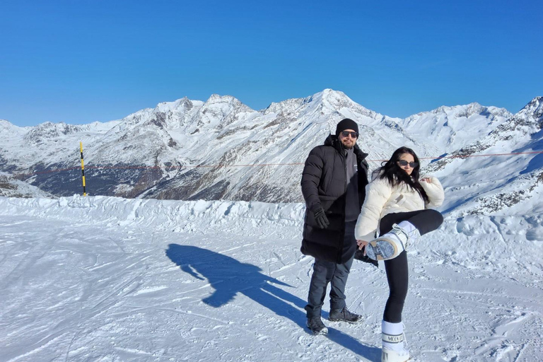 Saas-Fee: High Alpine Hike to 2,869 m with Glacier Views