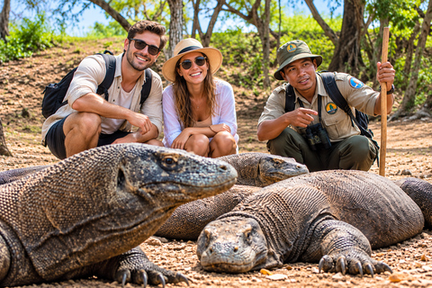 Day Trip to Komodo with Luxury Boat Dragon Guarantee & Drone